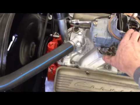 Corvette engine with new camshaft