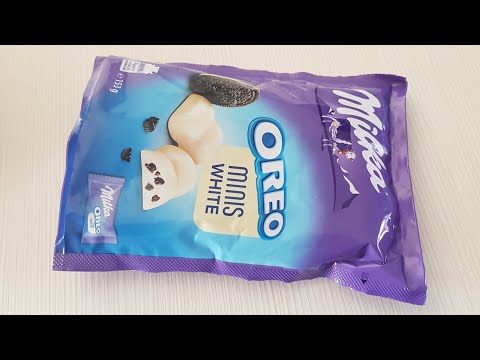 Milka Oreo Mini White Chocolate Unboxing 2021