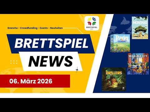 Board game news from Brettspielbox, March 6, 2026