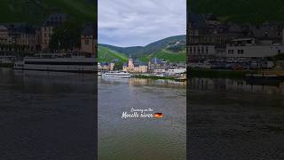 Cruising down the Moselle River in Germany 🇩🇪 #ytshorts #travel #fyp #germany #boat