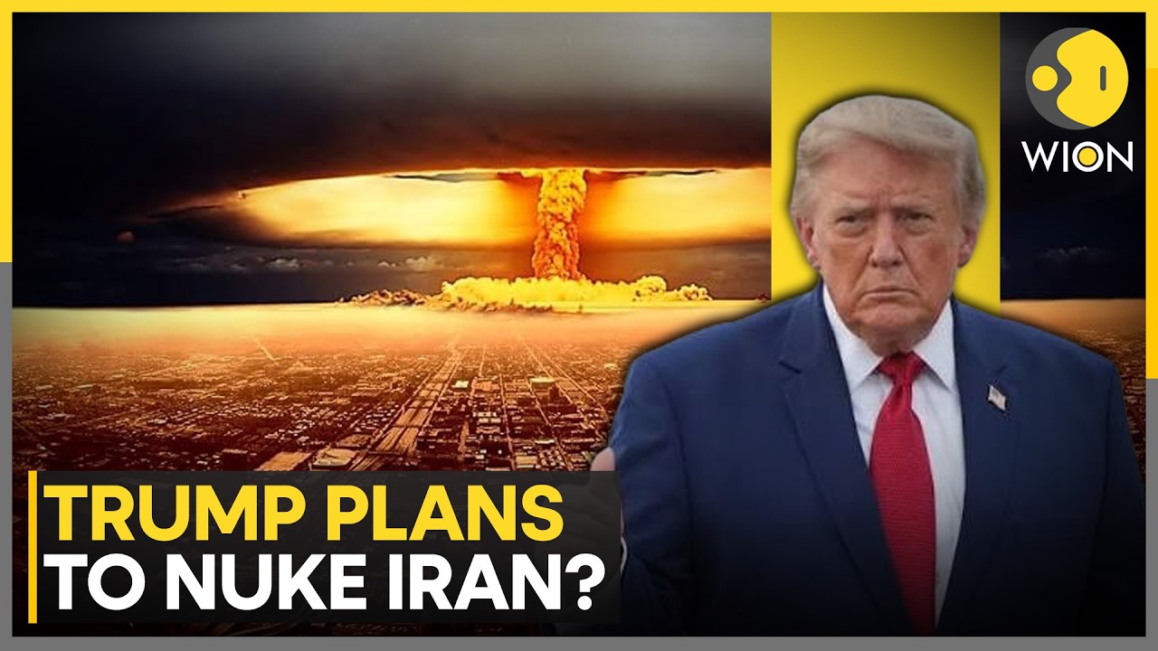 US-Iran War: Is Trump Planning to Nuke Iran? New Claims as Trump Vows to Stop Iran's Bomb | WION