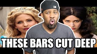 [ REACTION ] CINDERELLA vs BELLE: Princess Rap Battle (Sarah Michelle Gellar &amp; Whitney Avalon)