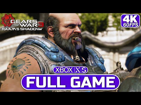 Gears of War 3: Raam's Shadow DLC - Full Gameplay Walkthrough | 4K 60FPS XSX - No Commentary