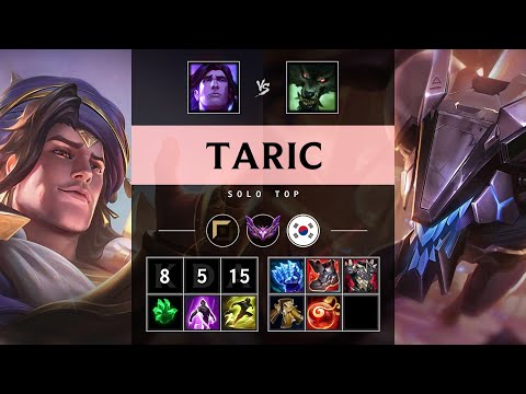 Taric Top vs Warwick - KR Master Patch 25.18