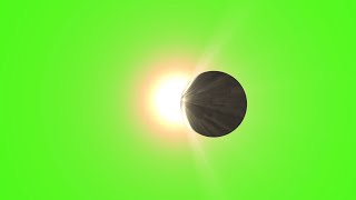 Sun and Moon #1 / Green Screen - Chroma Key