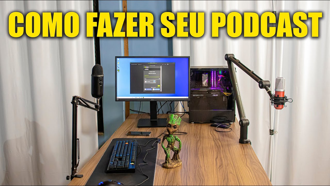 COMO MONTAR SEU PRÓPRIO PODCAST COMPLETO (Ep.1)