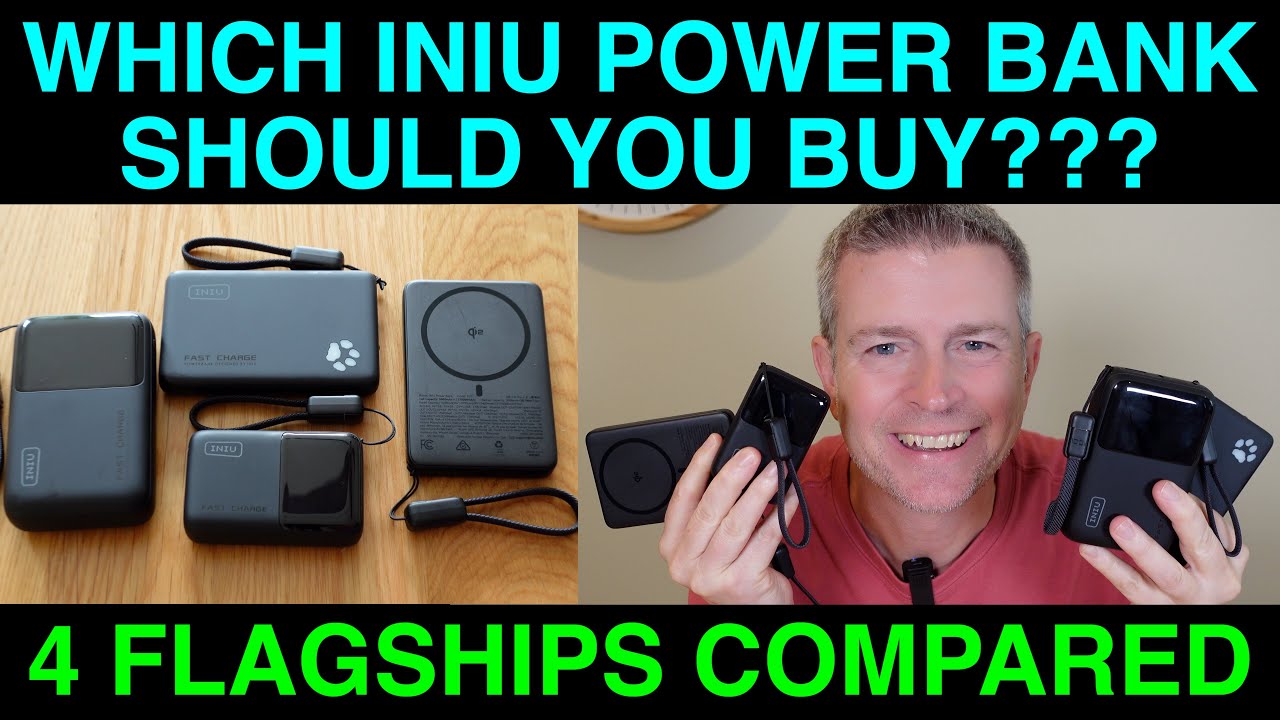 How to Pick the Best INIU Power Bank Portable Charger for you or as a gift