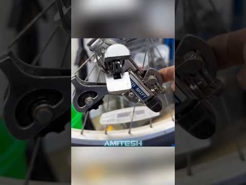 Авто переключение передач на велосипеде #амитеш #велосипед