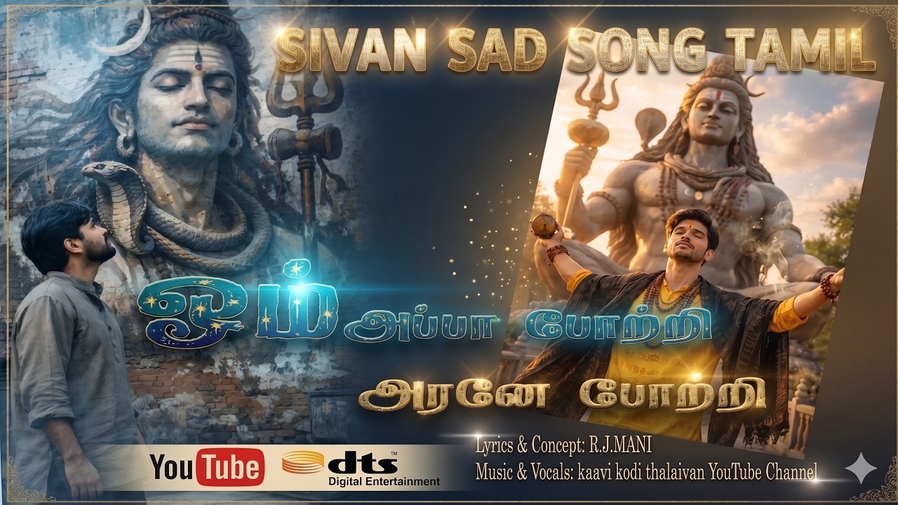 Most Painful Sivan Song Tamil 😭 | Om Appa Potri Sivan Sad Song