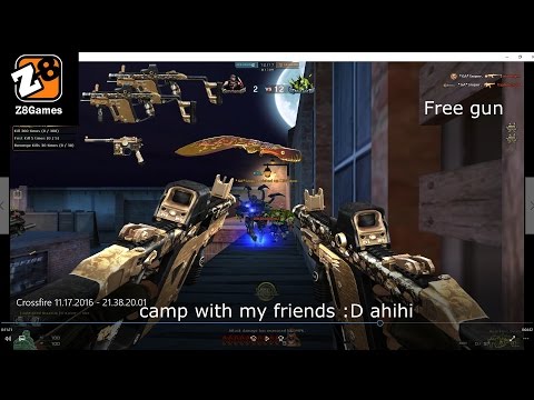 CrossFire NA: Dual Kriss Super V-Gold Rusty Skull