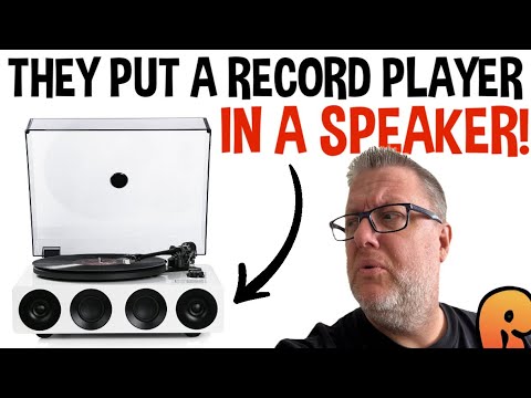 This speaker has a built in record player! 1 By One - Unboxing & Review!