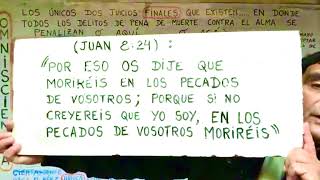 DIOS APELA AL SENTIDO COMÚN DEL SER HUMANO EN CUANTO A LA SALVACIÓN DEL ALMA DEL INFIERNO.