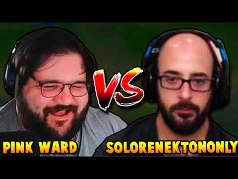 What happens when PINK WARD faces SOLORENEKTONONLY in TOP LANE HARDEST MATCHUP