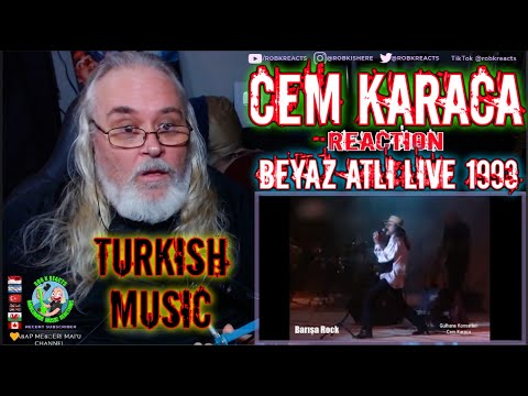 Cem Karaca Reaction - Beyaz Atlı Live 1993 - First Time Hearing - Requested