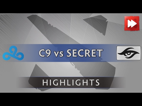 Cloud 9 vs Team Secret - Kiev Major - Dota Highlights