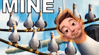 The Mine Seagulls from Finding Nemo but IT'S STINGY