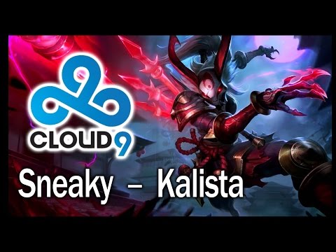 C9 Sneaky - Kalista vs. Caitlyn - Patch 4.20 (2014.11.24)