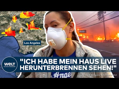 Video Thumbnail: FEUERKATASTROPHE LOS ANGELES: "Als ob eine Atombombe gefallen wäre!" US-Waldbrände außer Kontrolle!
