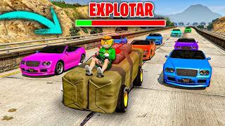 SI FRENAS EXPLOTAS! SE ACABA EL TIEMPO!! - GTA 5 ONLINE