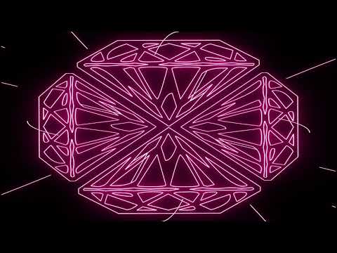 Club Visuals 1067 - Diamond Shapes VJ Loop
