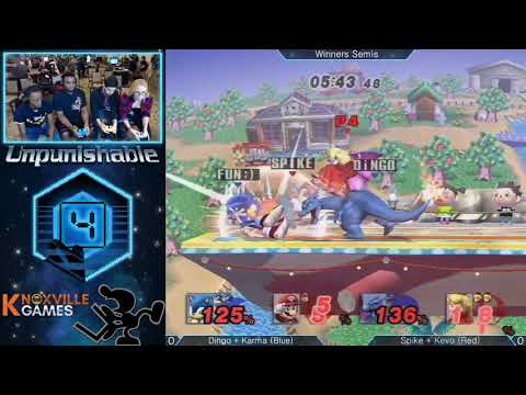 Unpunishable 4 - Dingo + Karma (Blue) vs Spike + Kevo (Red) - PM Doubles