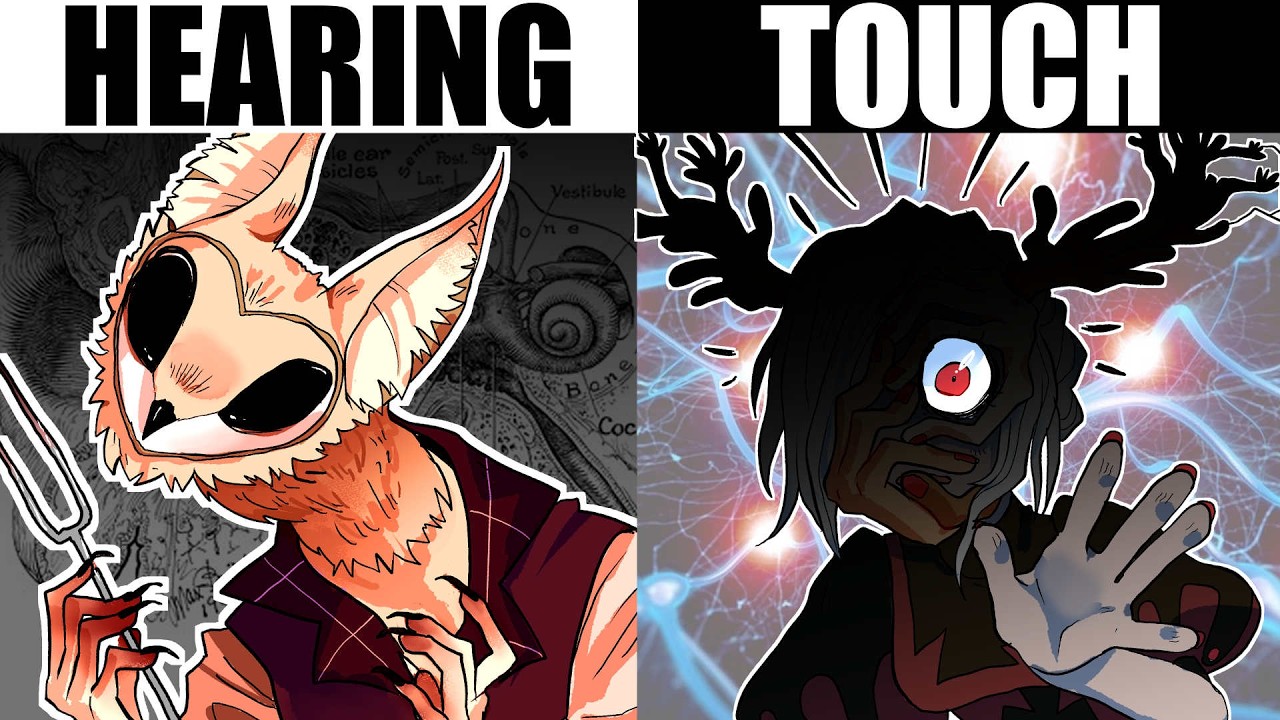 IF THE 5 SENSES WERE MONSTERS