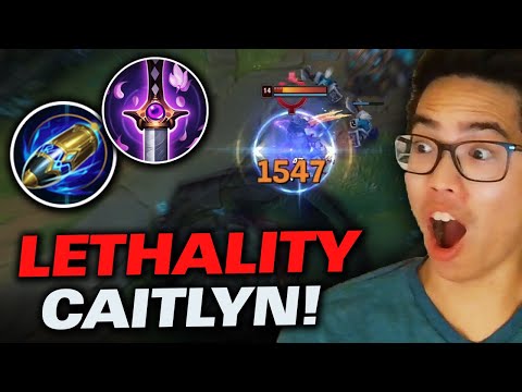 This Caitlyn ULT Damage is disturbing!