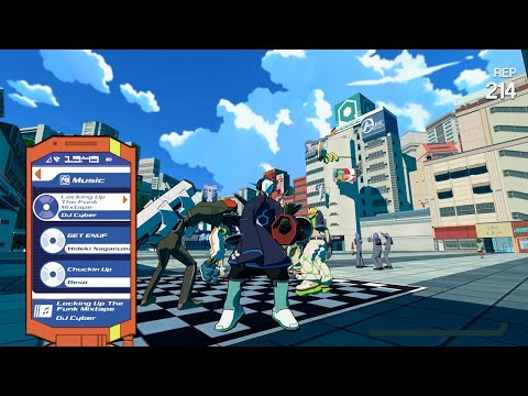 Locking Up The Funk Mixtape - DJ Cyber - Bomb Rush Cyberfunk