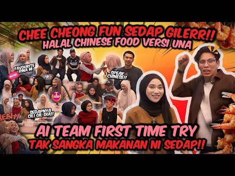 BUATKAN MAKANAN CHINESE UNTUK AI TEAM !!ASSLAH DAN AISYAH KACIP MENDONIAA