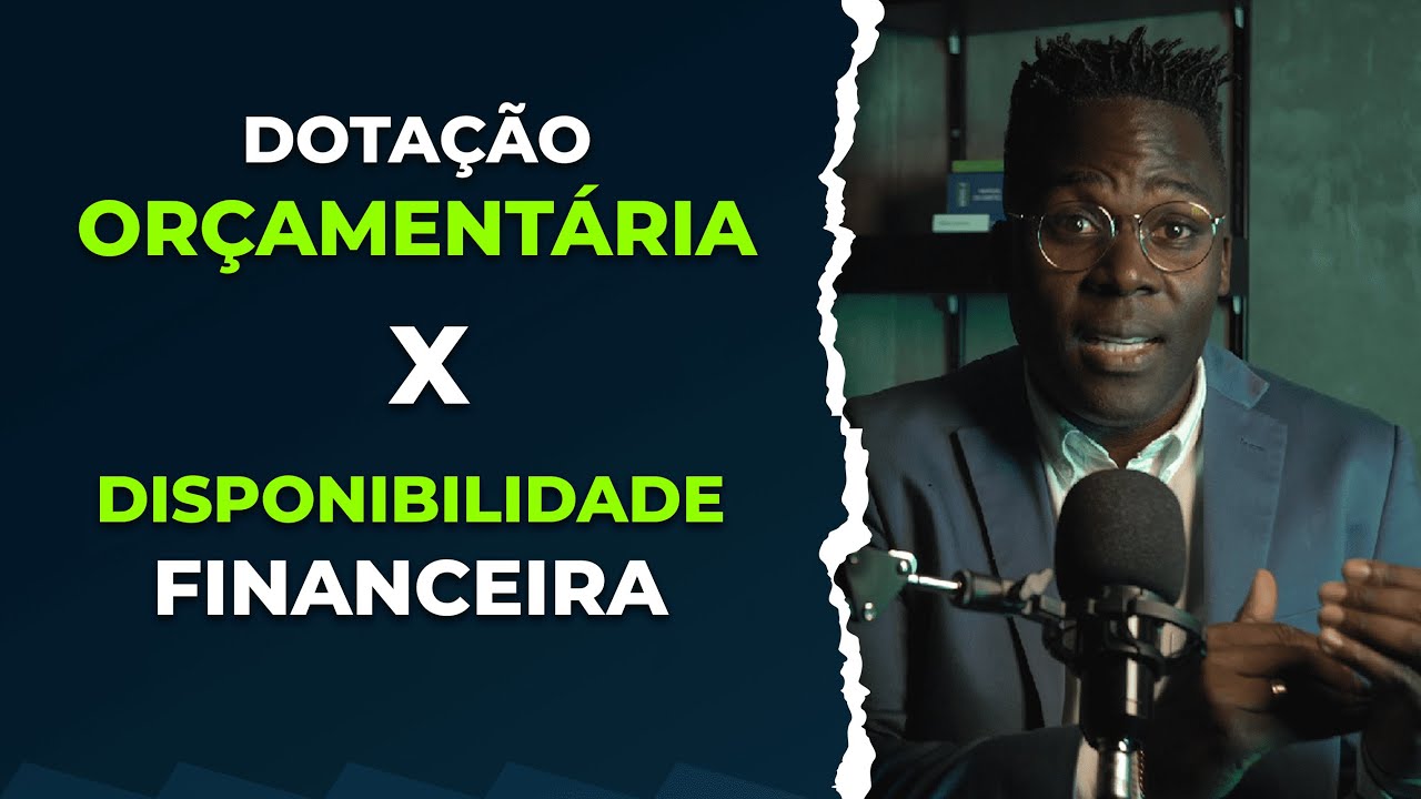 DOTAÇÃO É DINHEIRO NA CONTA?