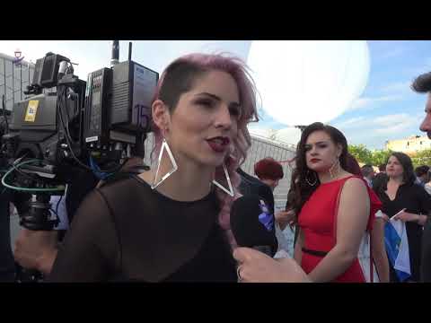 Eurovision 2018 - Opening ceremony - Lea Sirk - Slovenia