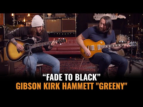 "Fade to Black" Metallica On A Gibson Kirk Hammett "Greeny"