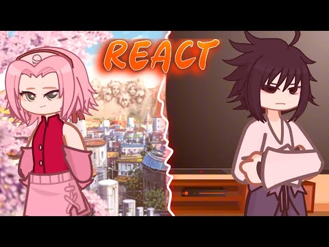 '' ꒰ENG DUB!꒱Team Hebi react to Sakura Haruno | SasuSaku '' ୨୧