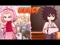 ENG DUB Team Hebi React To Sakura Haruno SasuSaku ୨୧