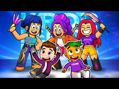 Adoptiert von den HUNTRIX von KPOP DEMON HUNTER in Roblox!