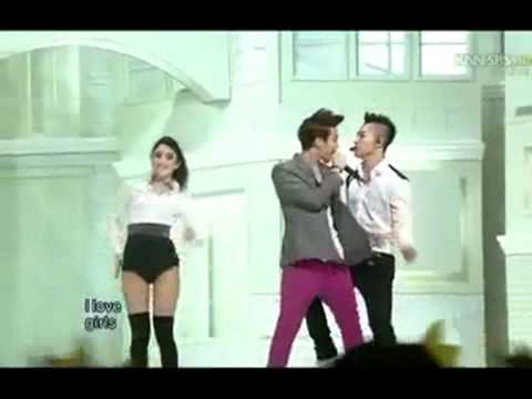 태 양 - I need a Girl [Ft. G-Dragon] Live Performance of 2010 [HD]