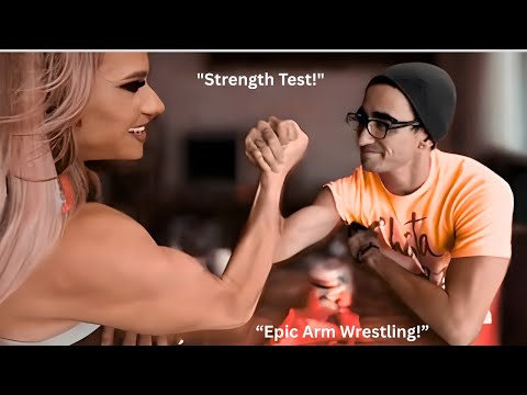 Can She Really Beat Him in a Mixed Arm Wrestling Matc ?