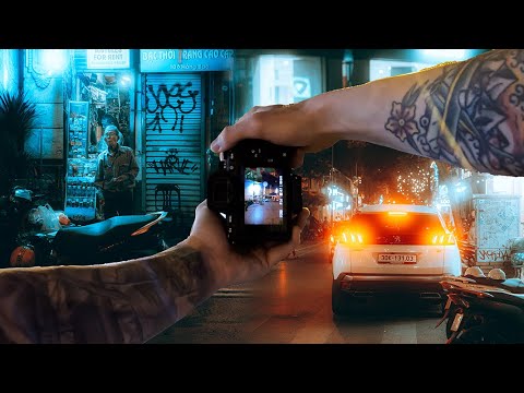 POV NIGHT STREET PHOTOGRAPHY IN HANOI / SONY A7IV + SIGMA 50MM 1.4