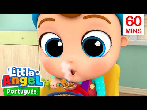 Capa de Vamos Papar com Cuidado Joãozinho! | 1 HORA DE LITTLE ANGEL! | Músicas Infantis em Português