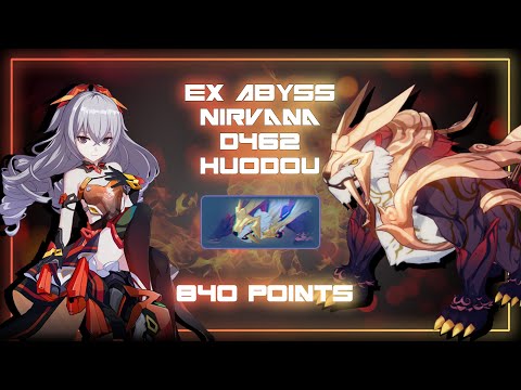 [HI3 GLB] EX Abyss Nirvana 462D - Houdou Ice (840 Points) HoR(SSS)/JK(S3)/RC(SSS) & ELF Elysia 3*