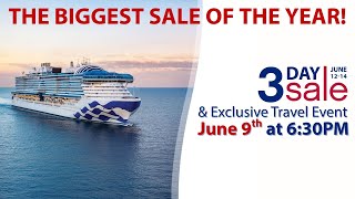 Expedia Cruises & Princess Cruise Lines - 3 Day Sale! The Biggest Sale of the Year!