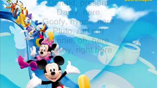 Mickey Mouse Clubhouse: Theme Song (Lyrics)