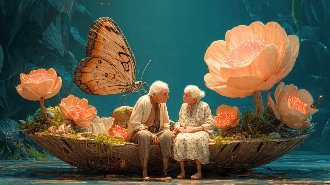 Where the Butterflies Keep the Light — A Gentle Surreal AI Music Film (4K)