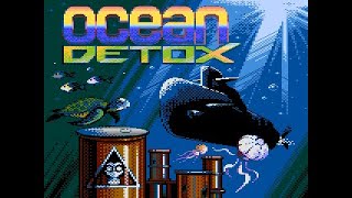 OCEAN DETOX !! ATARI 800 XL - AN AWESOME  GAME !