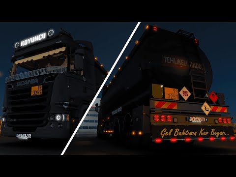 ETS2 Mods 1.41 Scania R440 Tanker V2 | Scania V8 Sound Loud Open Pipe | Euro Truck Simulator 2 Mods