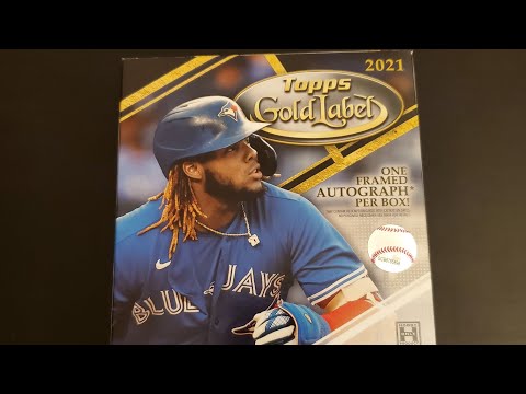 Opening 2021 Topps Gold Label! Nice RC Auto! Quality Control 👎!!!