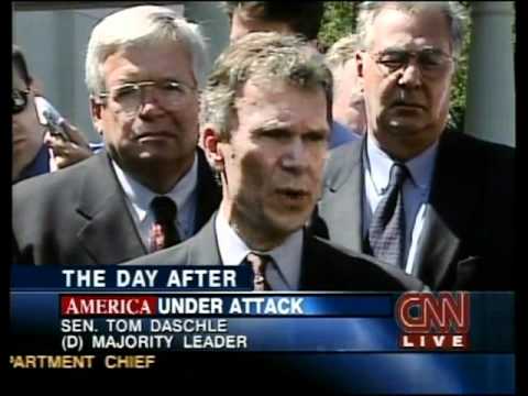 CNN 9/11 LIVE TV Coverage (9/12/01) 12:45 P.M - 1:00 P.M