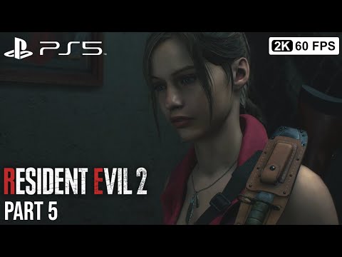 RESIDENT EVIL 2 REMAKE PS5 Gameplay Walkthrough  Part 5 Claire Story [2K 60FPS ] - No Commentary