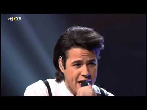 Denzel Dongen - I Believe I Can Fly | Live Show 1 | The Voice Of Holland 2012
