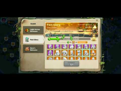 Rise of Kingdoms/PAST GLORY STAGE 3/KvK S4/7000 sculptures donated/Max best Rewards